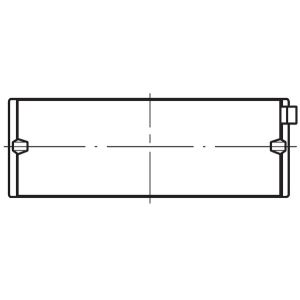 Rolamento da cambota MAHLE 037 HL 21040 025