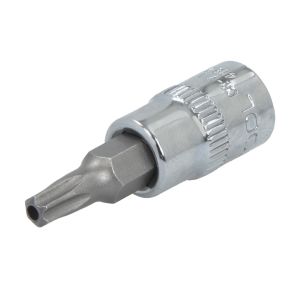 Ponta de chave de encaixe com furo de 1/4" TORX PROFITOOL 0X41625