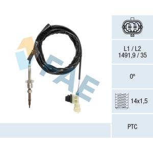 Abgastemperatursensor FAE 68128