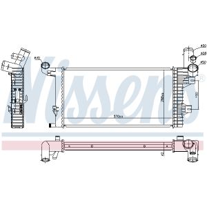 Kühler NISSENS NIS 67172