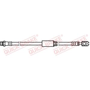 Bremsschlauch QUICK BRAKE 50.753X