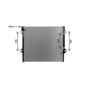 Raffreddatore motore AVA COOLING TO2767