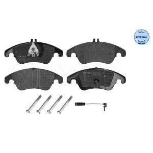 Bremsbelagsatz, Scheibenbremse MEYLE 025 243 1019