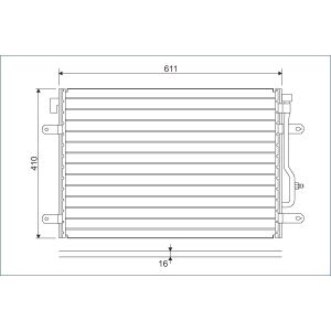 Condenseur (climatisation) VALEO 817741