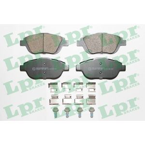 Levyjarrun jarrupalasarja LPR 05P1590K