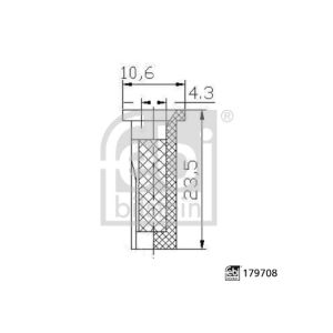 Ureumfilter FEBI 179708