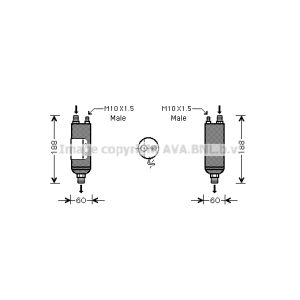 Droger, airconditioning AVA COOLING HYD117