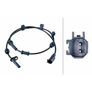 Sensor, rotações da roda HELLA 6PU 358 268-031