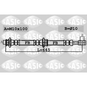 Flexible de frein SASIC 6606158