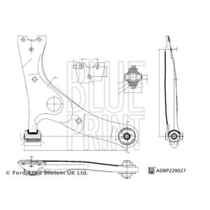 Suspensão da roda BLUE PRINT ADBP860200