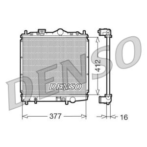 Radiateur moteur DENSO DRM45001