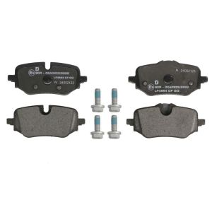 Conjunto de pastilhas de travão, travão de disco DELPHI LP3884