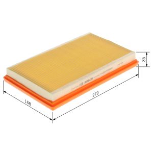 Filtro de ar BOSCH F 026 400 781