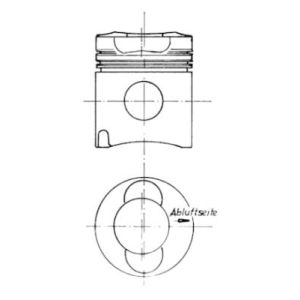 Pistone KOLBENSCHMIDT 94669600