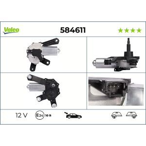 Ruitenwissermotor VALEO VAL584611