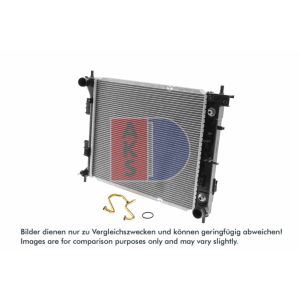Motorradiateur  AKS DASIS 510185N