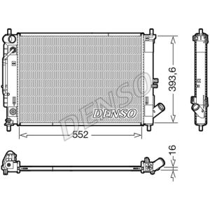 Radiador, refrigeración de motor DENSO DRM41016