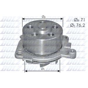 Pompa del refrigerante DOLZ S210