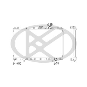 Raffreddatore motore KOYORAD PL030561