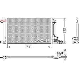 A/C-kondensor DENSO DCN02034
