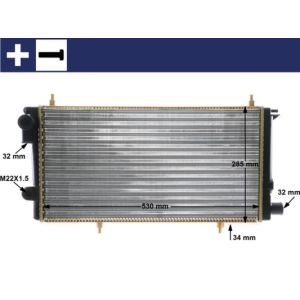 Arrefecedor do motor MAHLE CR 431 000S