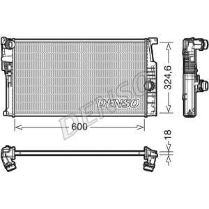 Radiador, refrigeración de motor DENSO DRM05017