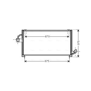 Condenseur (climatisation) AVA COOLING SU5063
