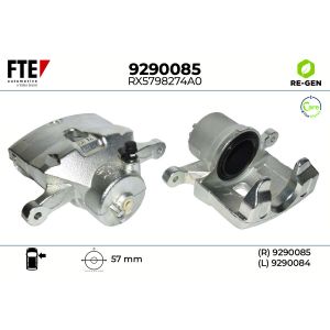 Pinça do travão de disco, traseiro FTE 9290085