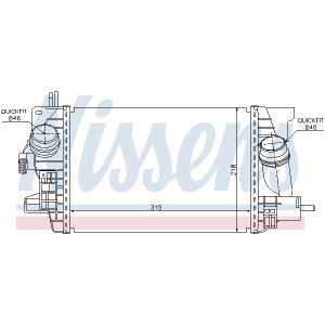 Intercooler NISSENS NIS 96574