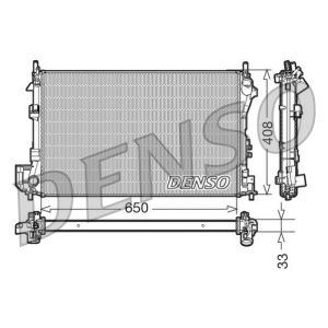 Radiador de motor DENSO DRM20087