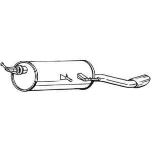 Endschalldämpfer BOSAL 190-091