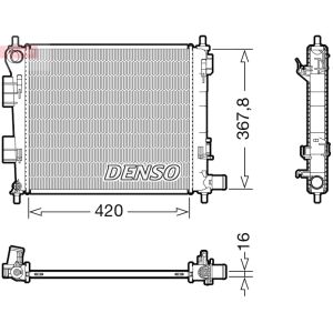 Arrefecedor do motor DENSO DRM41025
