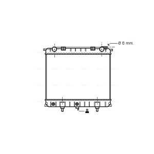 Motorkühler AVA COOLING AU2132