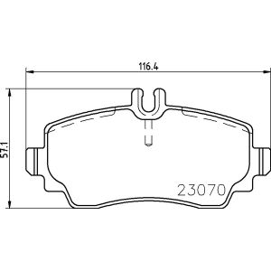 Levyjarrun jarrupalasarja BREMBO P 50 047