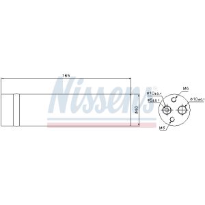 Filtro deshidratante, aire acondicionado NISSENS NIS 95481