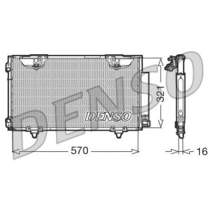Condenseur (climatisation) DENSO DCN50010