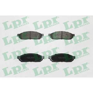 Levyjarrun jarrupalasarja LPR 05P245