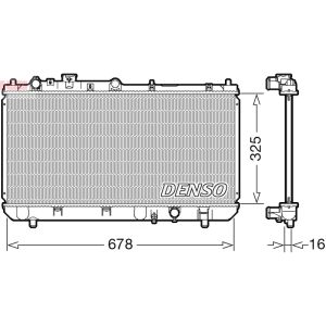 Arrefecedor do motor DENSO DRM44032