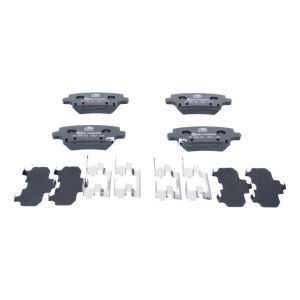 Conjunto de pastilhas de travão ATE 13.0460-2631.2, atrás
