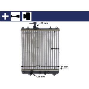 Arrefecedor do motor MAHLE CR 1514 000S