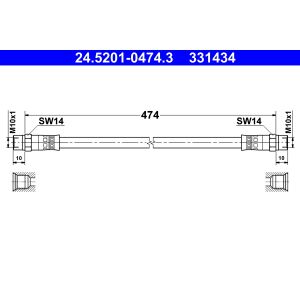 Remleiding ATE 24.5201-0474.3
