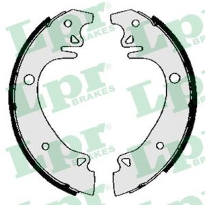 Conjunto, sapatas de travão LPR 02870