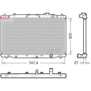 Jäähdytin DENSO DRM40052