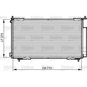 Condenseur (climatisation) VALEO 814225