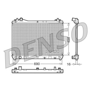 Arrefecedor do motor DENSO DRM47011