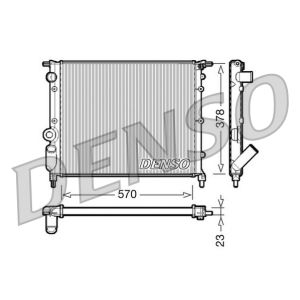 Motorkylare DENSO DRM23013