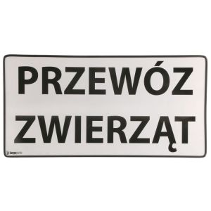 Panneau d'avertissement/d'information CARGOPARTS T061