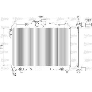 Raffreddatore motore VALEO 733142