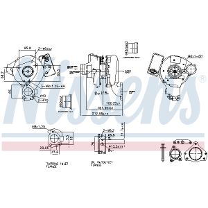 Supercharger, drukvulling NISSENS 93271