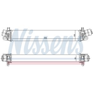 Intercooler NISSENS 96507